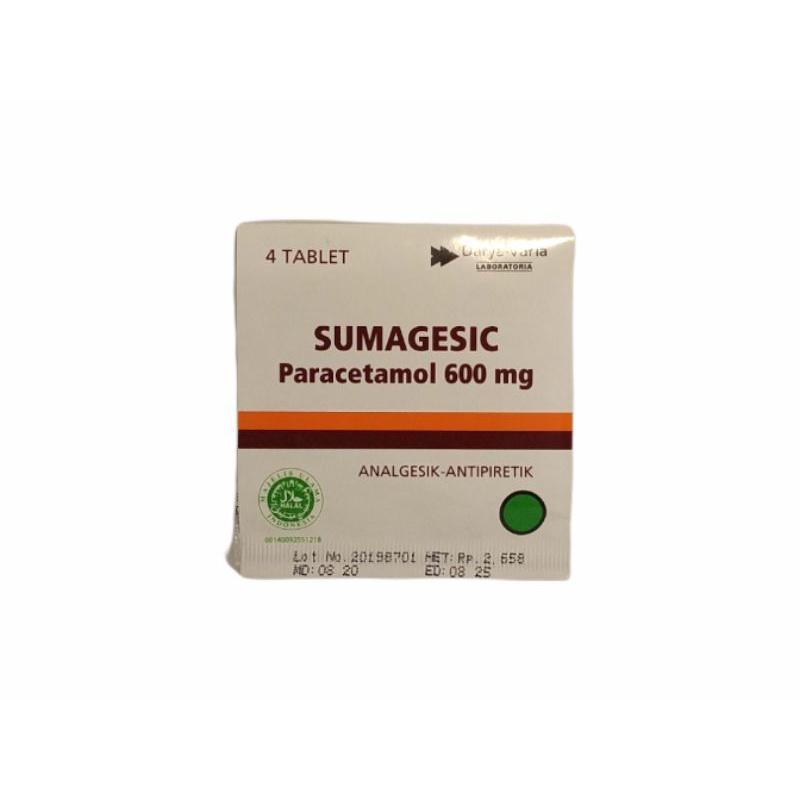 Sumagesic 600 Mg 4 Tablet Per Setrip