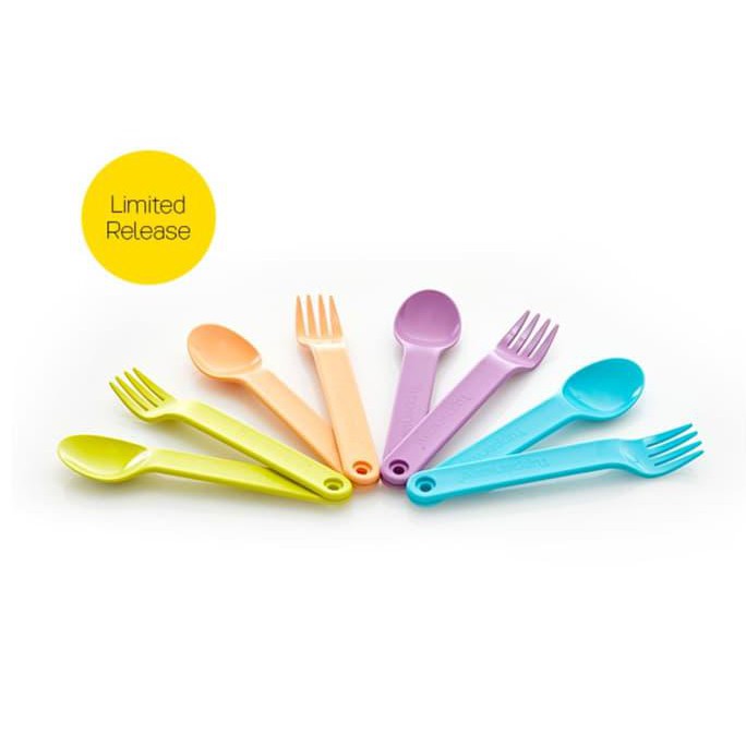 Cutlery (1) Sendok Garpu Tupperware - Ungu 1 Pc Alat Makan Minum Original