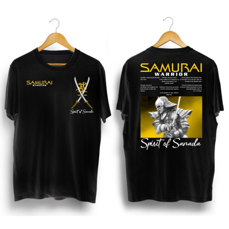 kaos pria/SANADA YELLOW/kaos japan