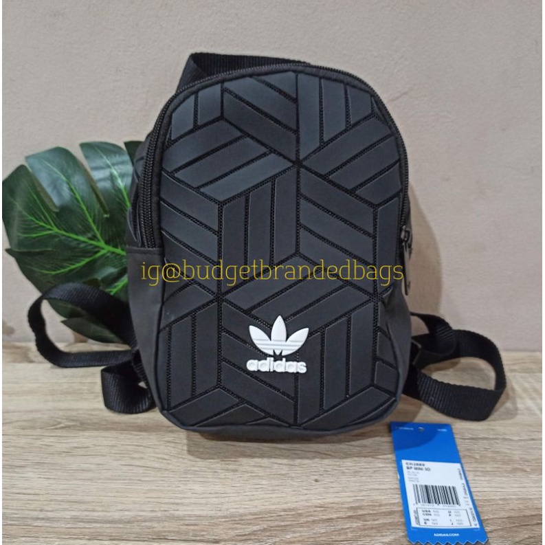 Adidas 3d mini backpack ransel preloved bag tas