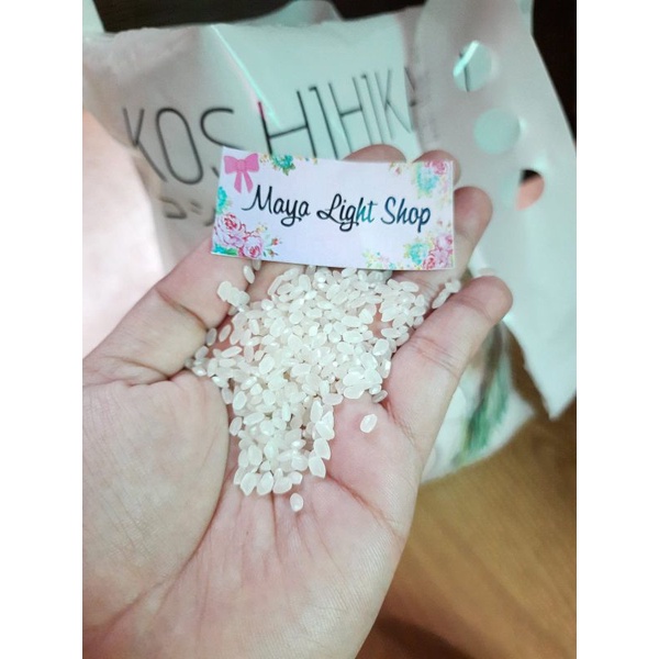 Beras Jepang 200gr koshihikari japonica rice bahan sushi beras pulen super nasi pulen sushi murah