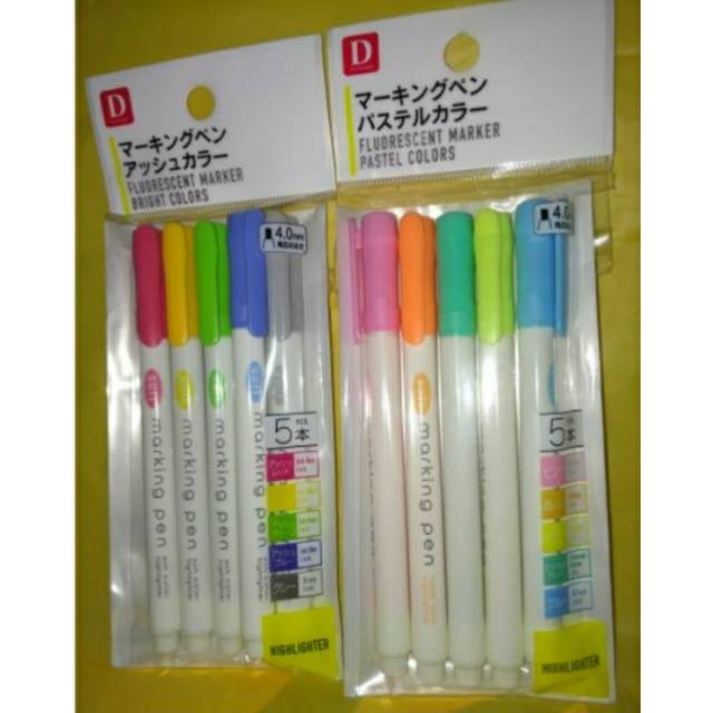 

DAISO Highligther Fluorescent Marker