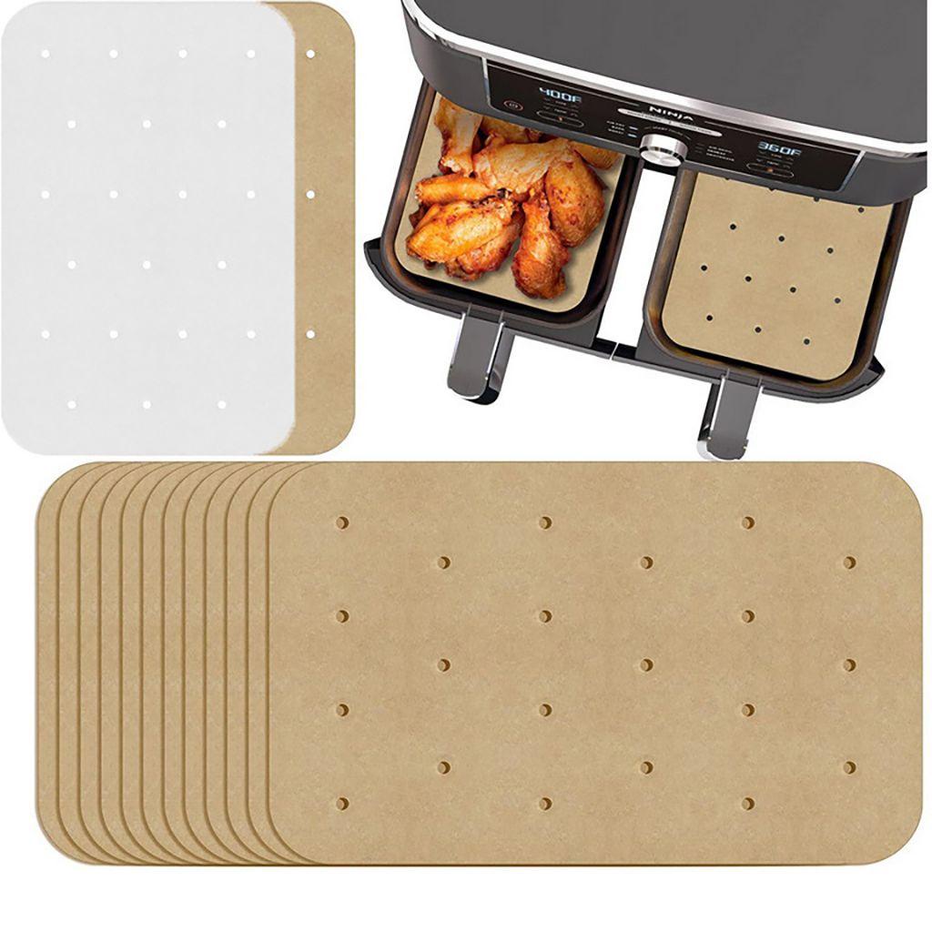 [Elegan] Steamer Mat Disposable Oil-proof Perlengkapan Baking Parchment Paper Persegi Panjang Dapur Gadget Baking Sheets