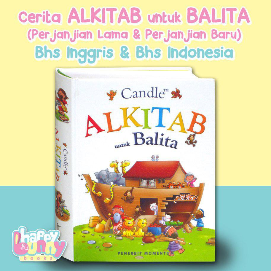  HB Cerita Alkitab untuk Balita Bilingual English 