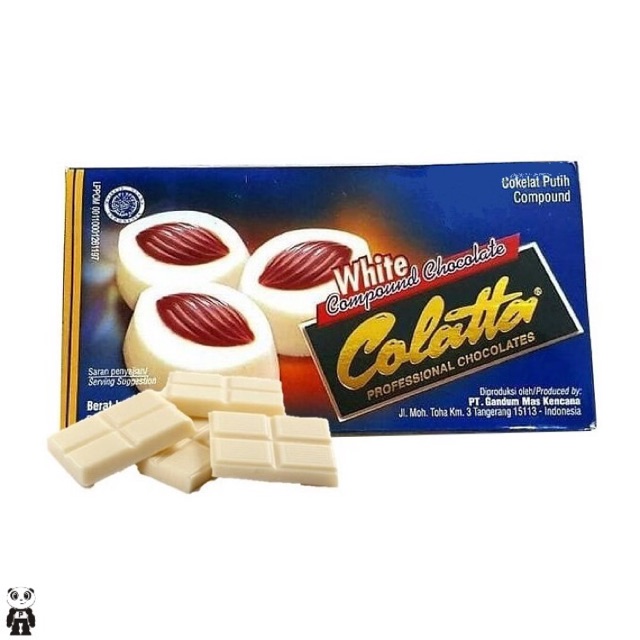 

COLATTA WHITE CHOCOLATE COMPOUND 250G