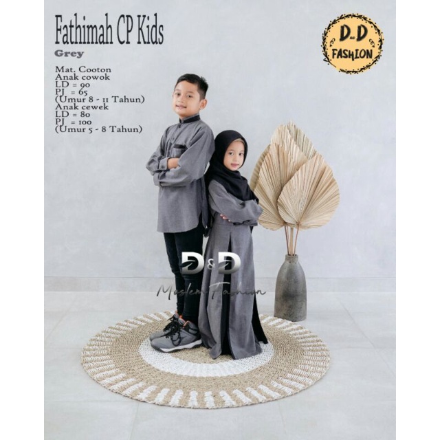 FATIMAH BAJU COUPLE ANAK BY DnD