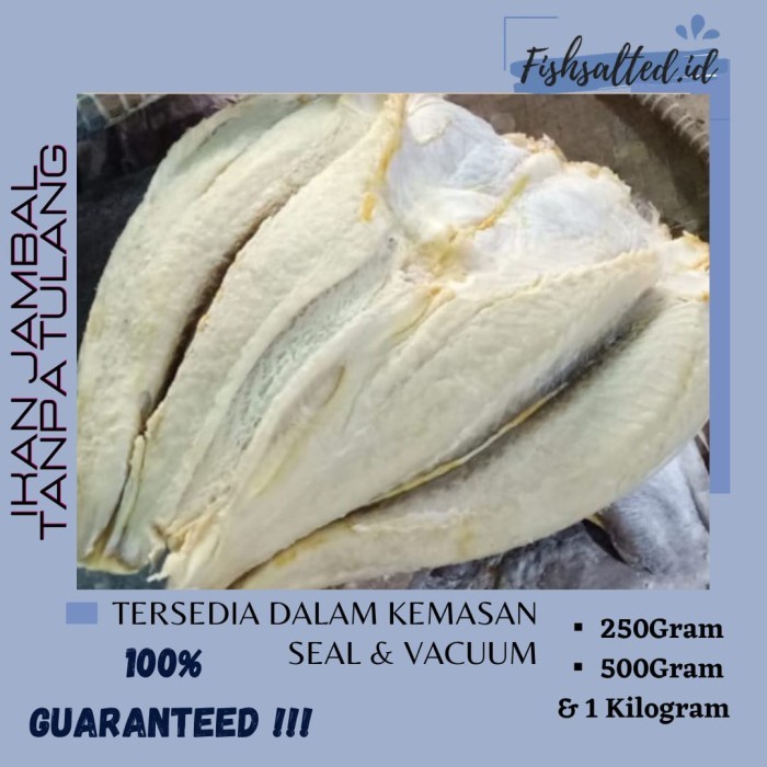 

IKAN ASIN JAMBAL TANPA TULANG 500Gram