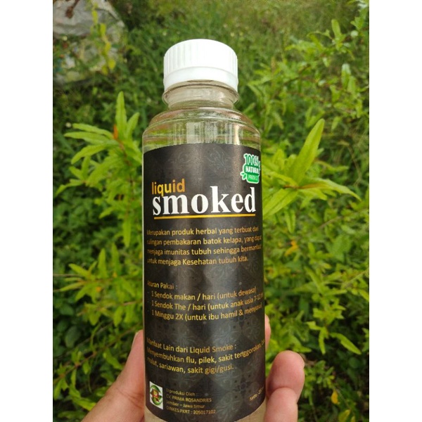 asap cair batok kelapa 100% asli grade 1