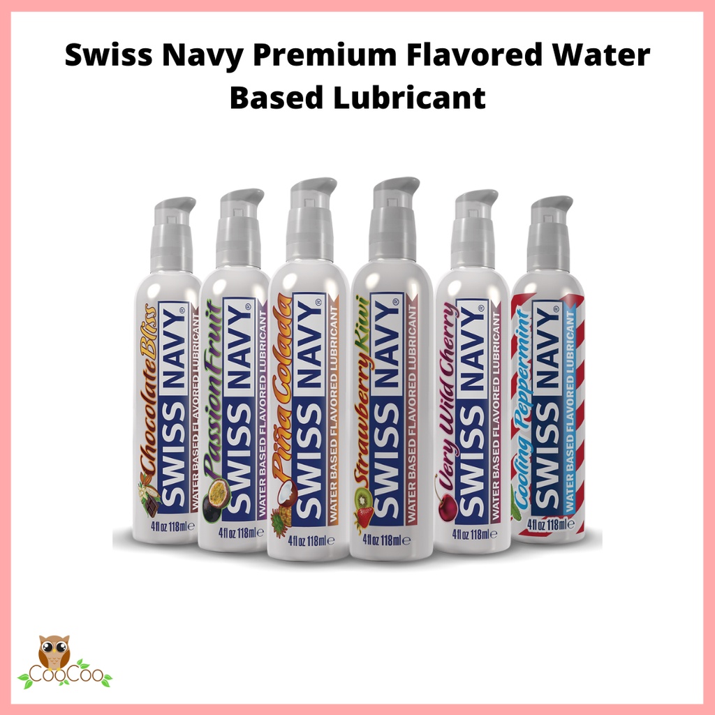 Swiss Navy Premium Flavored Water Based Lubricant