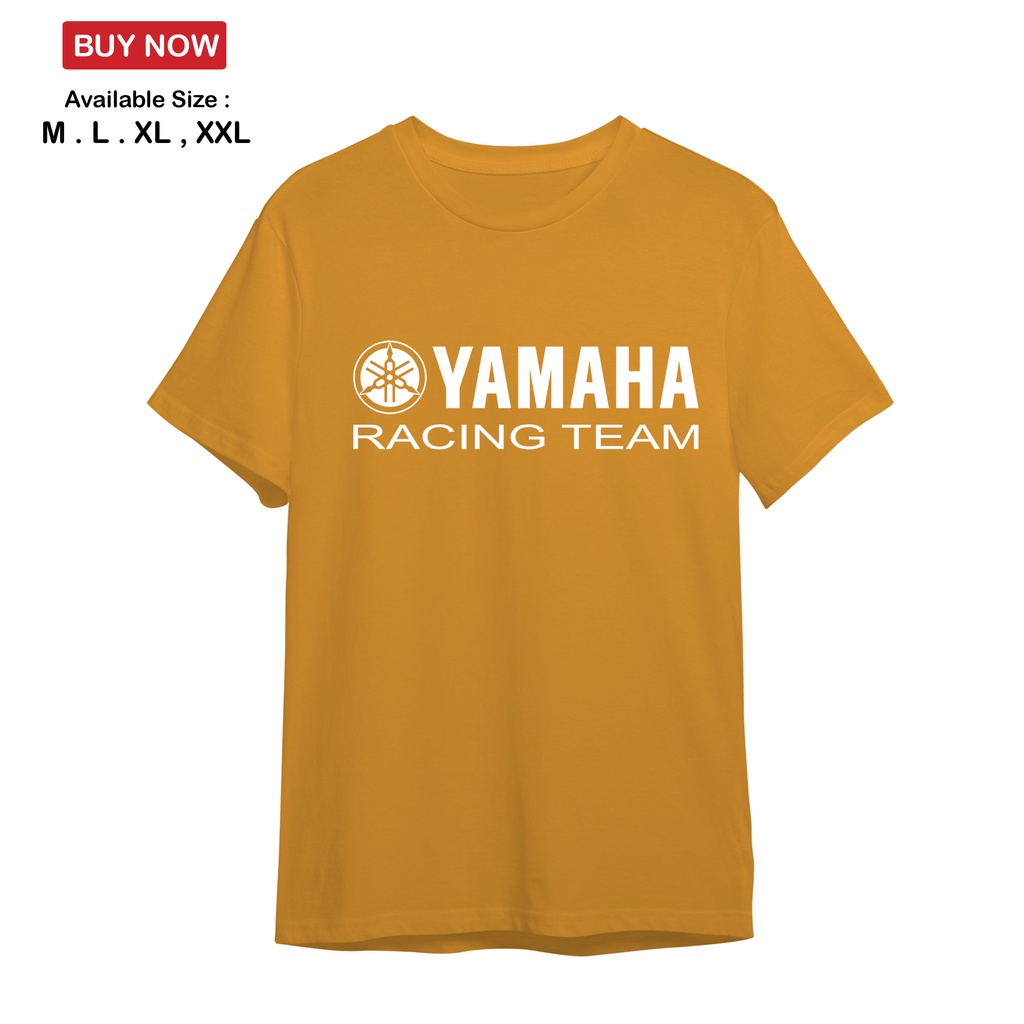 BAJU KAOS YAMAHA RACING TEAM KATUN COMBED 30S TERLARIS