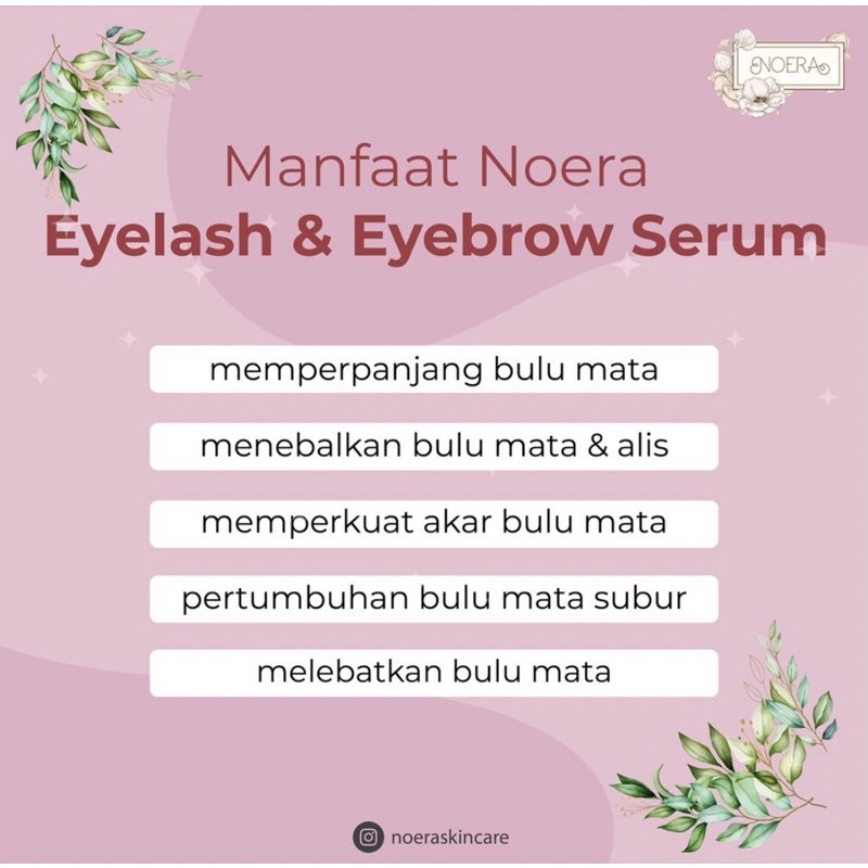 Noera Eyelash and Eyebrow Serum