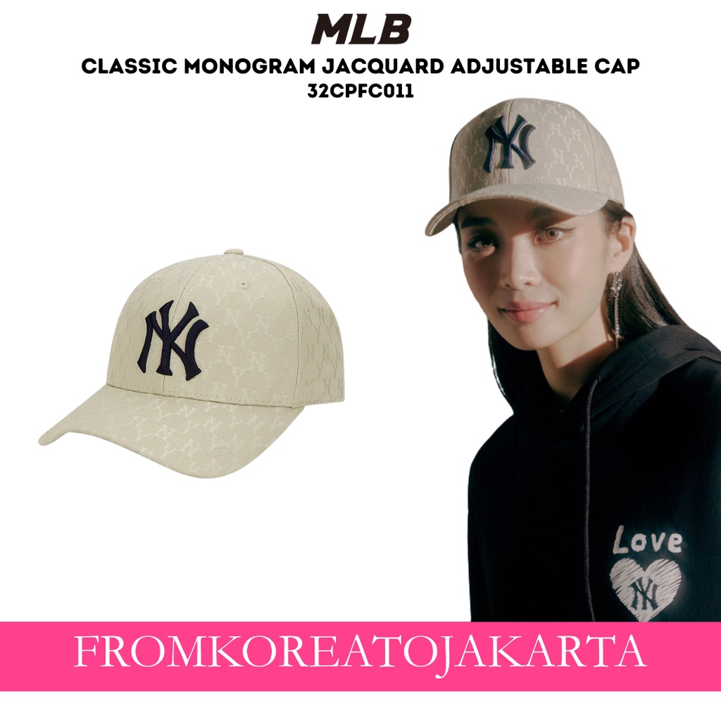 MLB CLASSIC MONOGRAM JACQUARD ADJUSTABLE CAP 32CPFC011