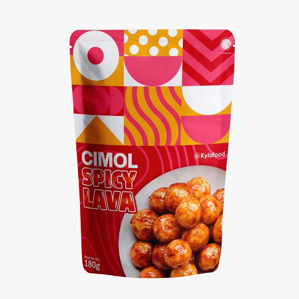kylafood cimol spicy hot lava