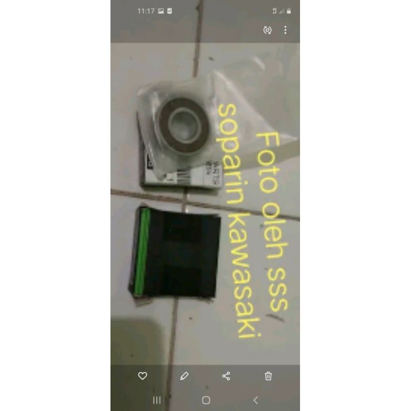 laher roda depan ninja r dan rr sepasan