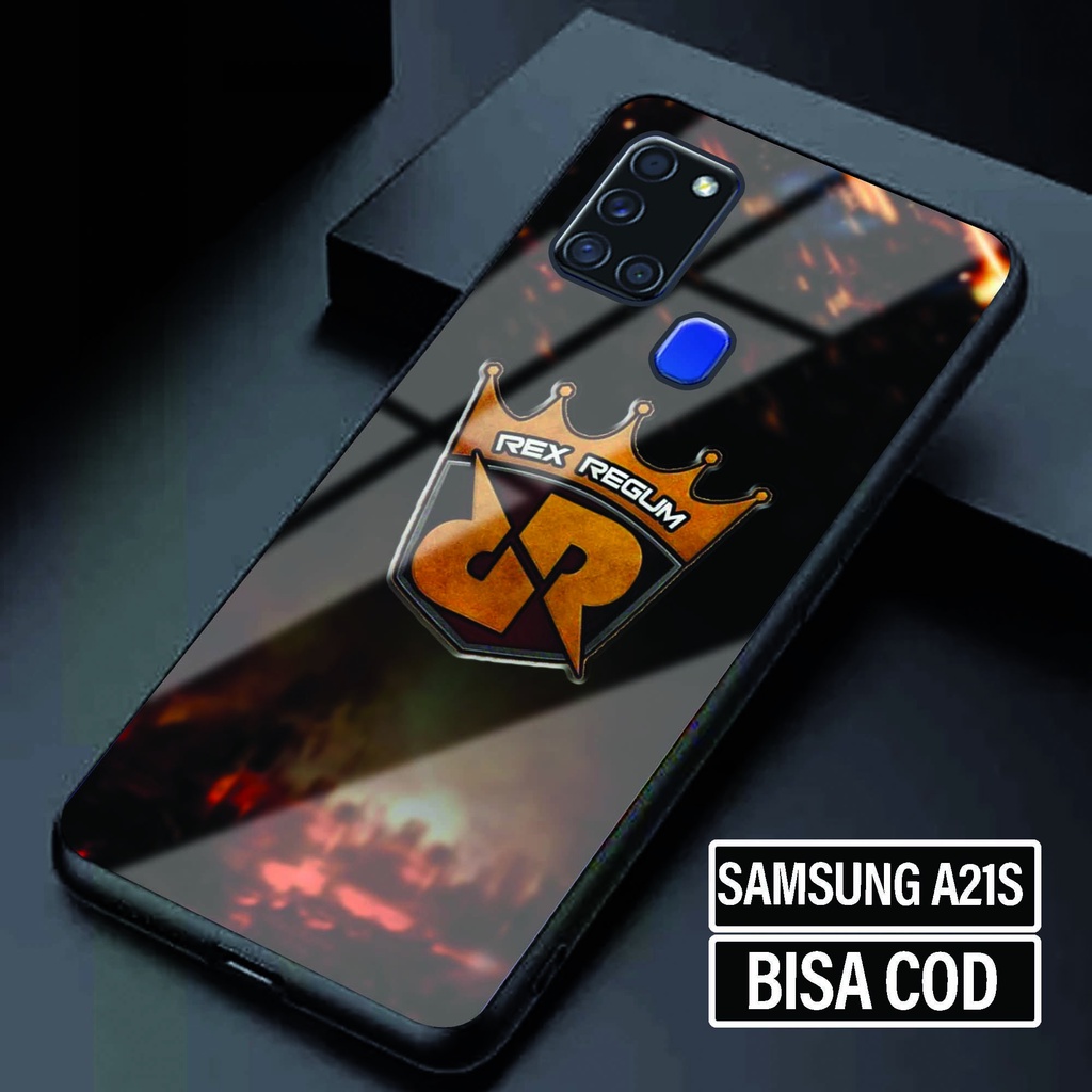Case Glossy Samsung A21S - Softcase Samsung A21S - Fashion Case Motif [ Games 6 ] - Kesing Samsung A