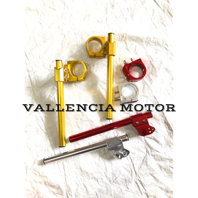 STANG JEPIT USD 51mm NUI RACING stang upside down vixion 250 r25 byson KHUSUS DIAMETER 51 mm