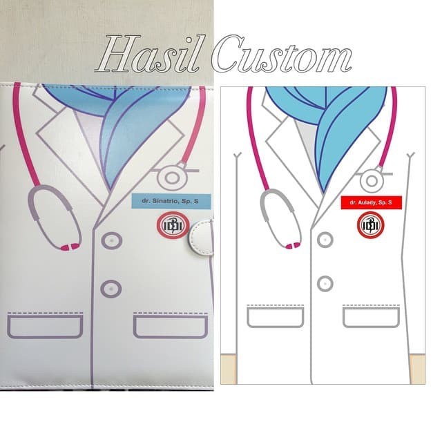

READY CUSTOM BINDER / DESIGN BINDER SENDIRI 26 RING BAHAN KULIT PROMO