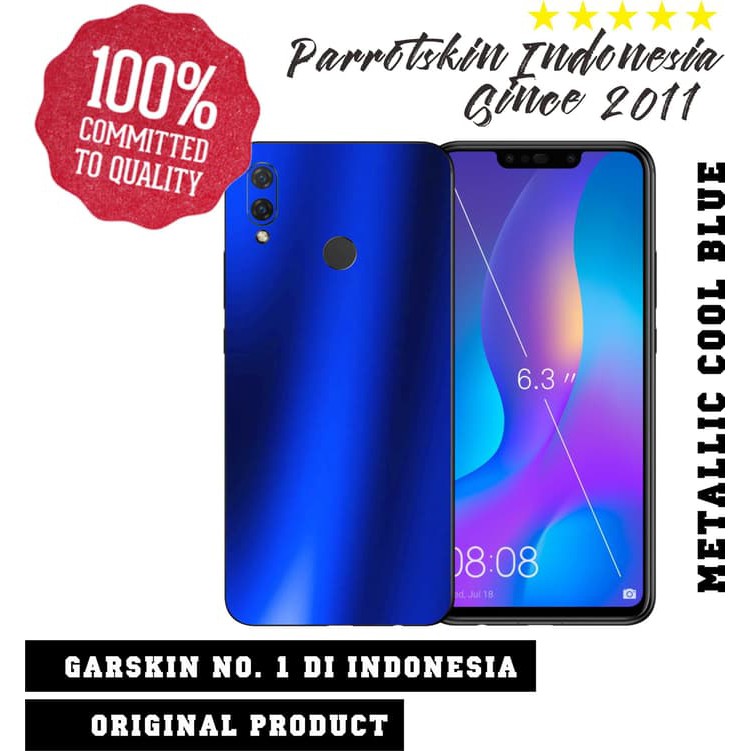 Garskin Skin Oppo F1S F3 F5 F7 A3S A37 A39 DLL Cool Blue Metallic case