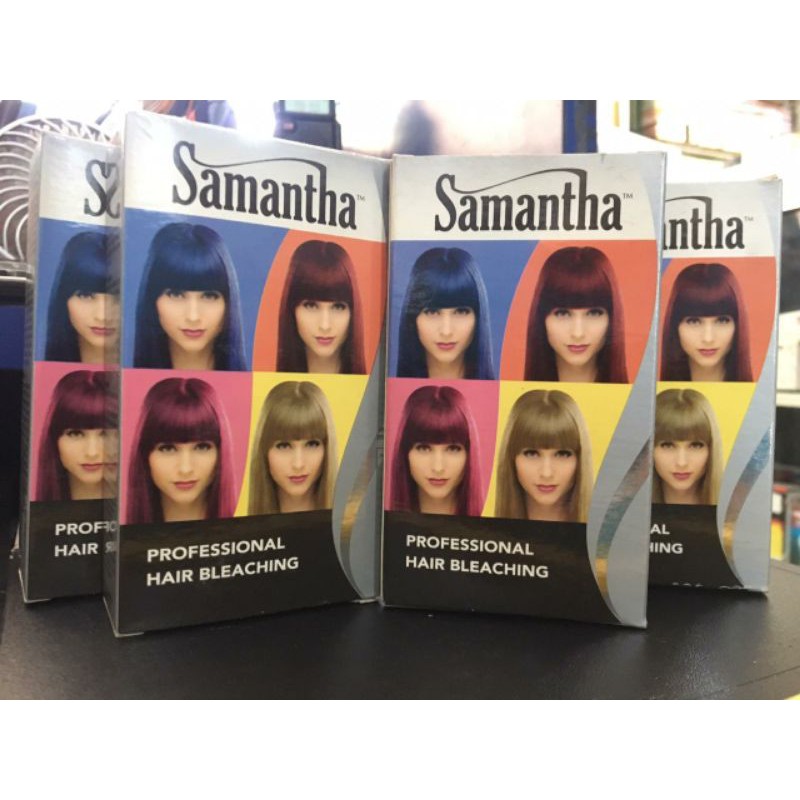 SEMIR RAMBUT SAMANTHA BLEACHING