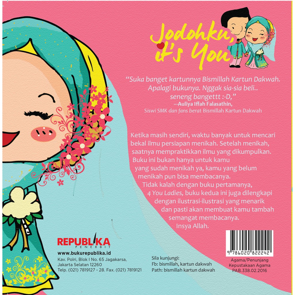 BUKU AGAMA ISLAM JODOHKU IT S YOU APRILIA KARTIKA