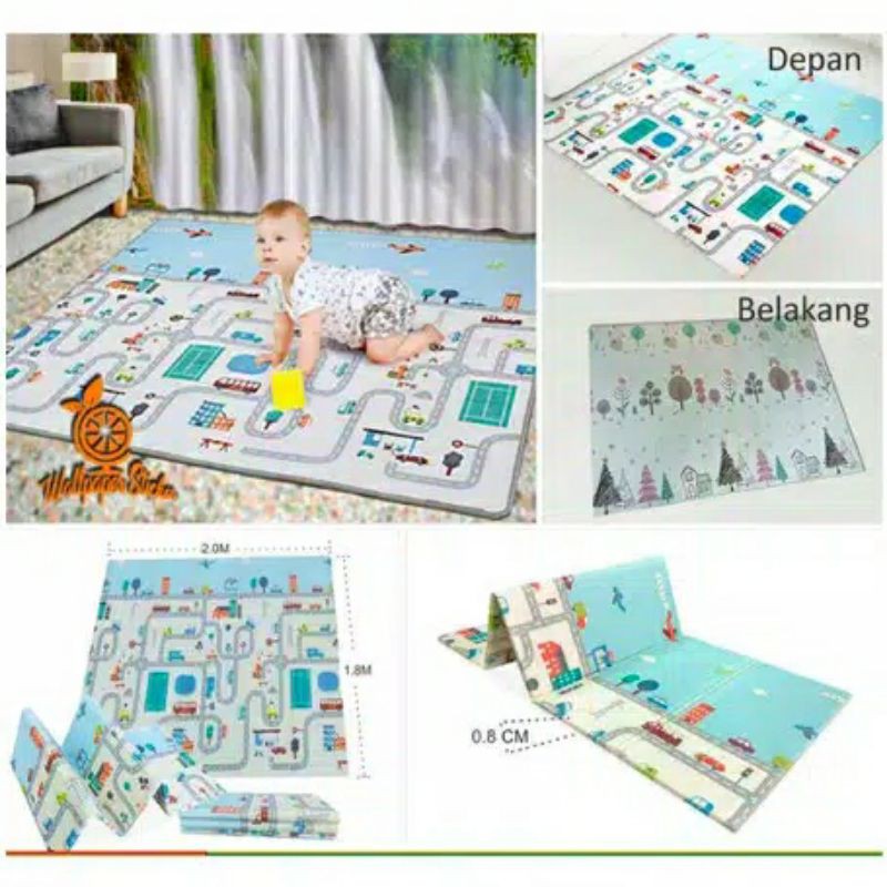 KARPET PLAYMATE 150 X 200 CM / KARPET PLAYMATE FOLDIMATE MURAH UKIRAN 150 X 200