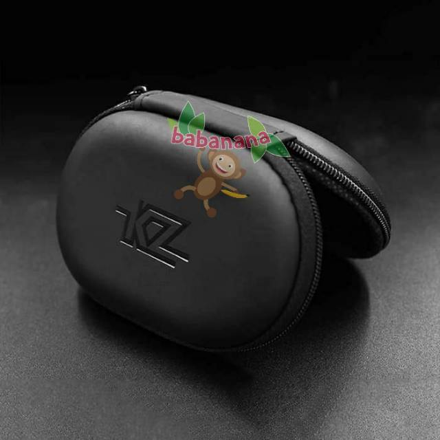 Pouch headset kz earphone original in ear monitor iem soft case casing