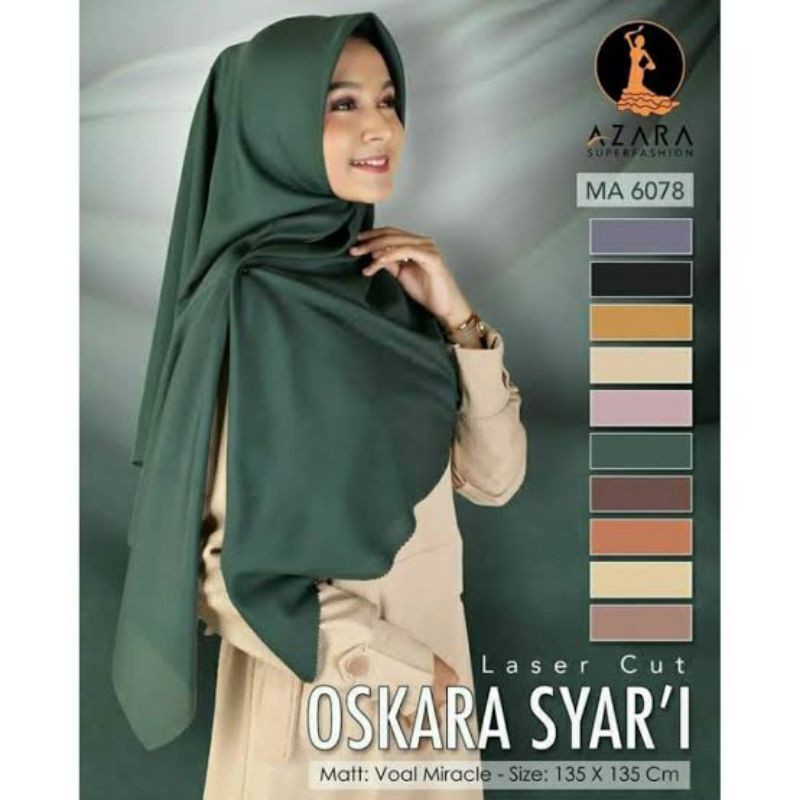 JILBAB SYARI OSKARA BY AZARA