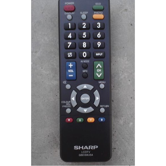 Remote TV SHARP LCD-LED-Tabung Original garansi uang kembali