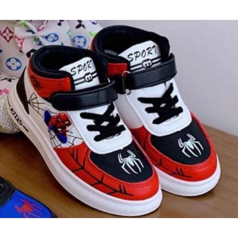 sepatu sneaker karakter spiderman import  youth balance 2522 (26-37)