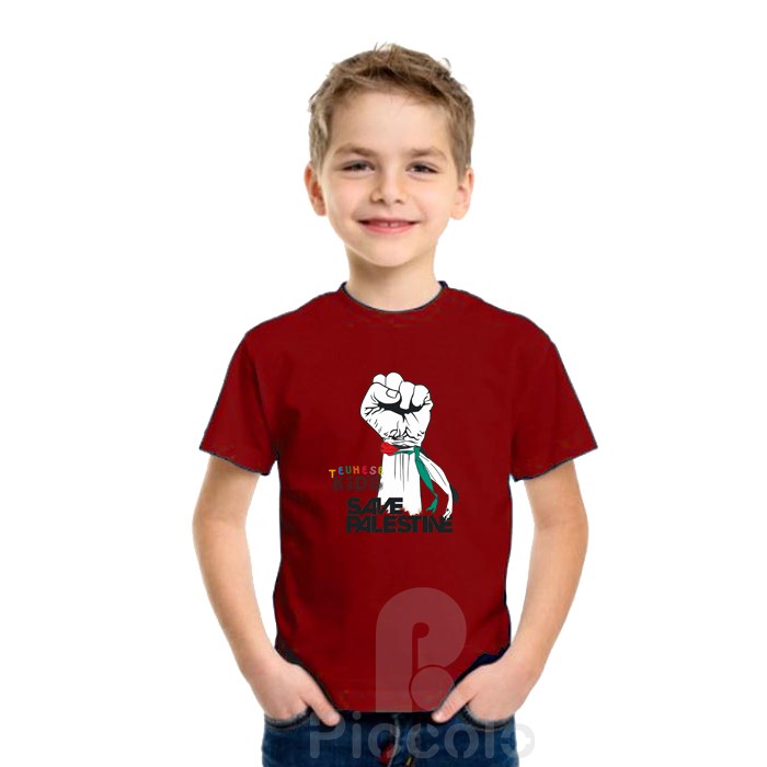 Tshirt kaos anak anak /KAOS PALESTINA MOTIF TERBARU/KAOS PALESTINA PREMIUM/KAOS DISTRO PALESTINA