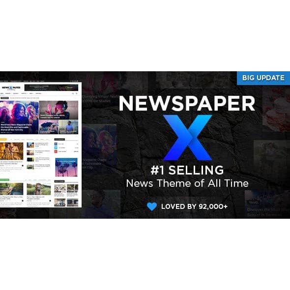Newspaper Blog and Magazine Theme
