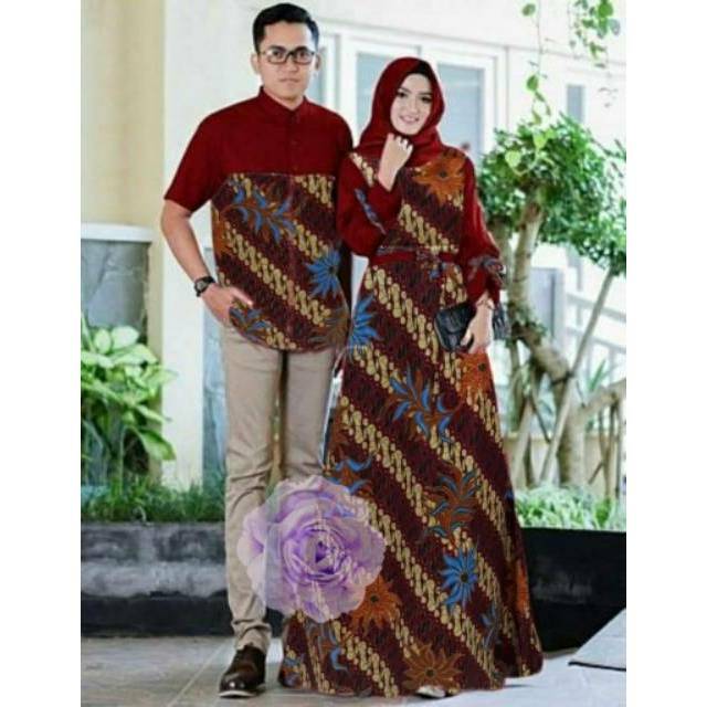 COUPLE LENTERA BATIK/COUPLE BATIK/BAJU BATIK PASANGAN/BATIK COUPLE/COUPLE MUSLIM/FASHION MUSLIM/*AB