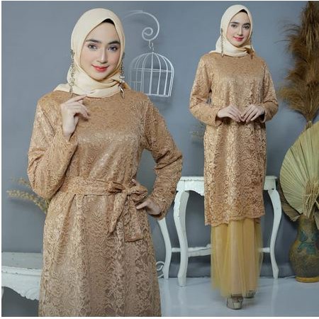 dress kebaya brukat