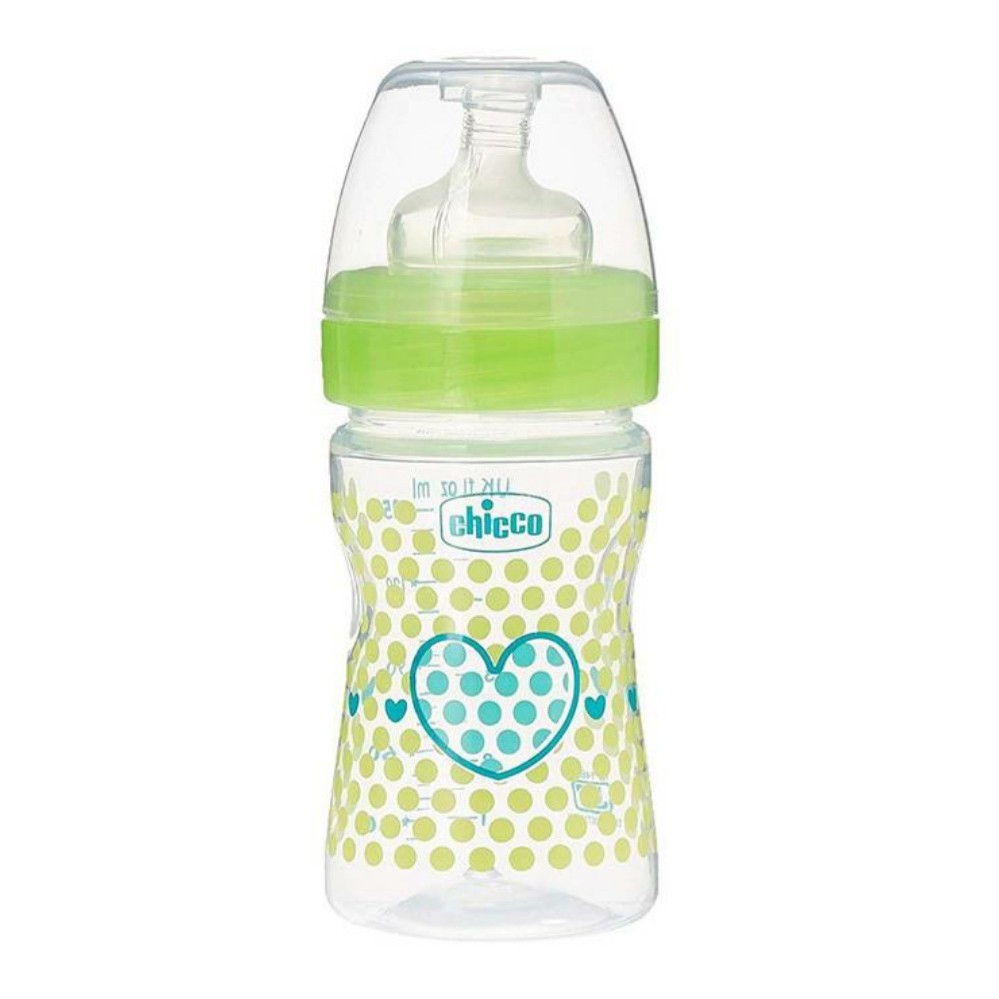 Chicco Well Being 150ml 250ml 330ml Fast Flow Premium Baby Bottle 330 ml Bottle Made In Italy