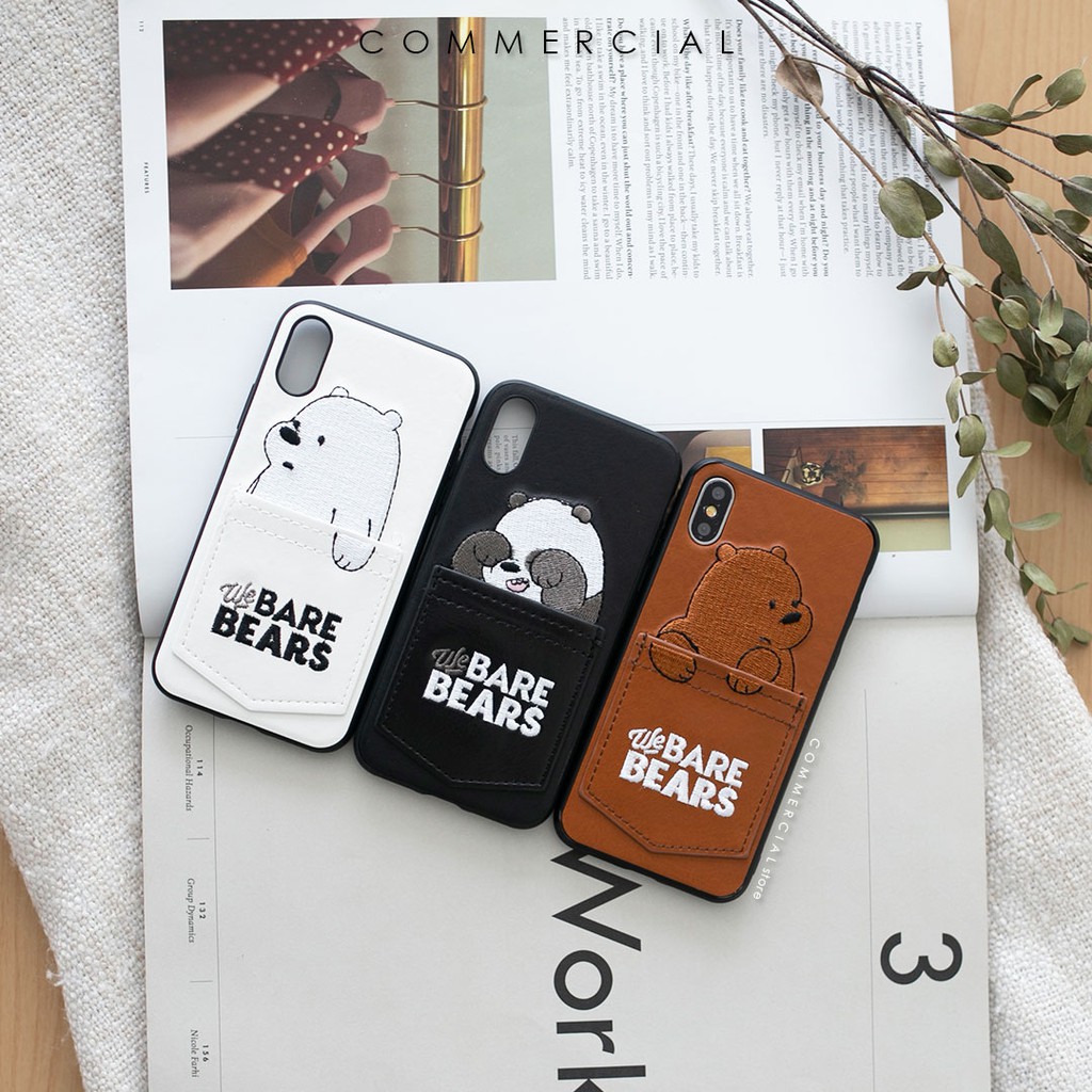Case We bare Bears iPhone 6 ~ iPhone Xsmax