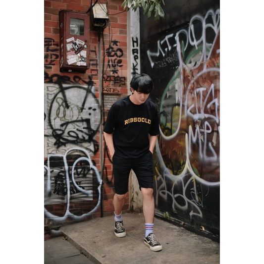 RIBSGOLD T-Shirt Ribsgold CTR / Kaos Pria