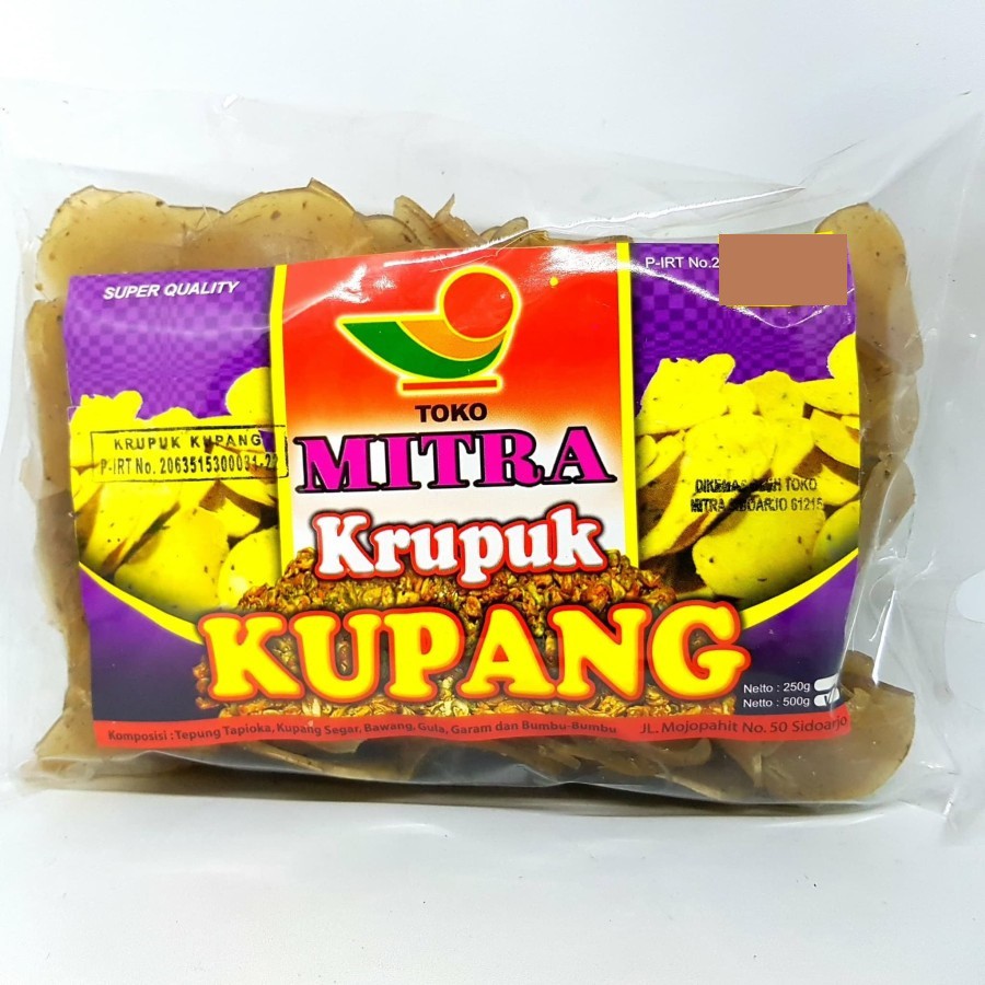 

MITRA KERUPUK KUPANG 500gr | KRUPUK ASLI OLEH SIDOARJO KERANG