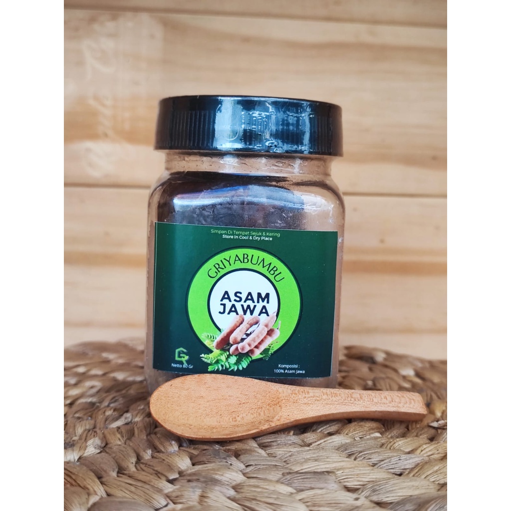 

Griya Bumbu Rasa Rempah Asam Jawa Bubuk Tamarind Powder Premium Bumbu Dapur 60g