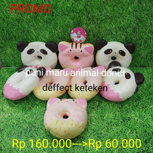 puni maru animal donut