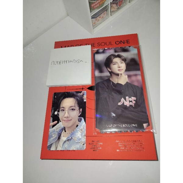 Mots one DVD fullset PC Jhope Tiket Hologram Tihol BTS RM Jin Jhope Jimin Jungkook