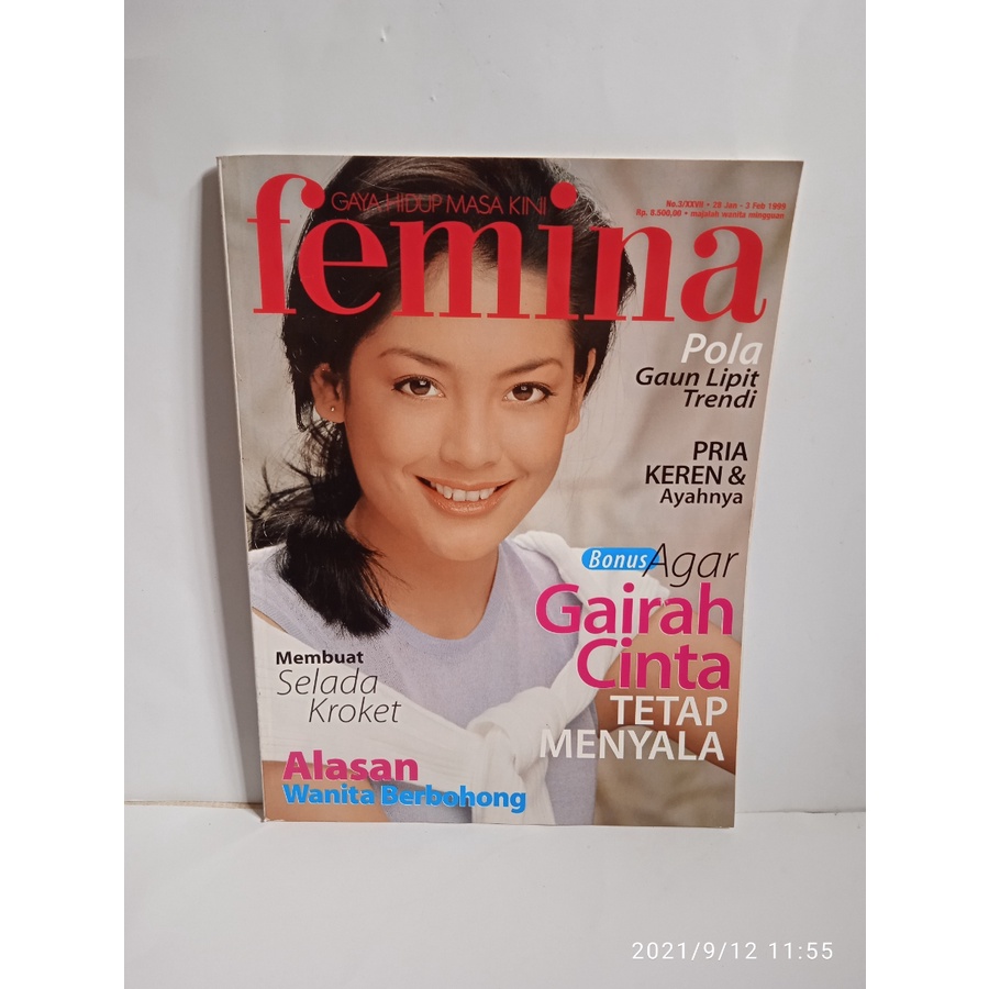 majalah Femina no 3 Januari-februari 1999