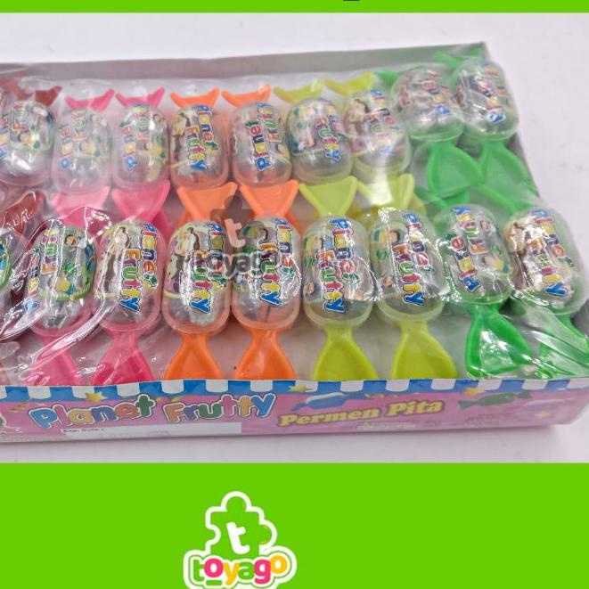 

T6TⓂ Permen Pita/Permen Serbuk Bentuk Pita Isi 40 Pcs Grosir Murah Terlaris!!