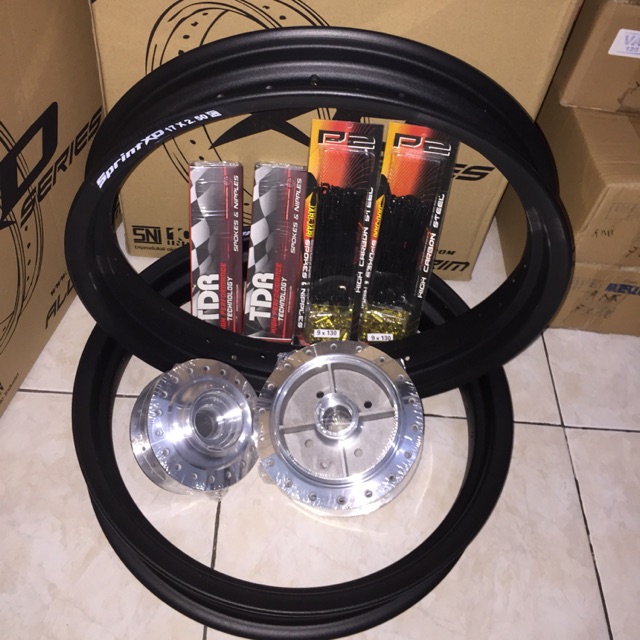 Ukuran Jari Jari Satria Fu Belakang  Berbagai Ukuran