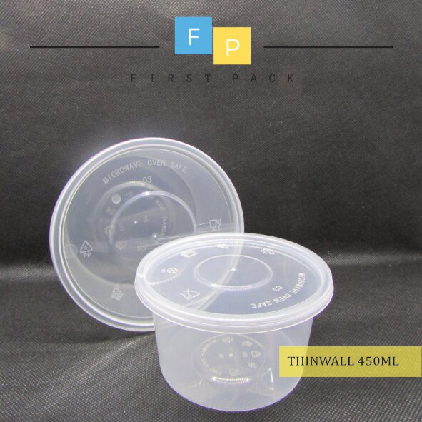 Thinwall 450ml bulat