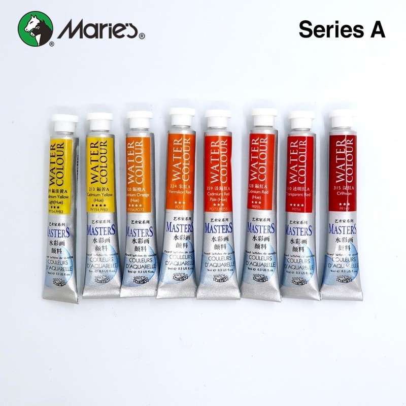 

Maries Master Watercolor Tube 9ML Series A Cat Air