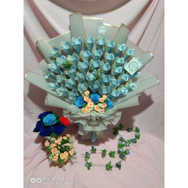 

Money Buket Jumbo // Buket uang kuncup 40 slot // buket uang kosongan