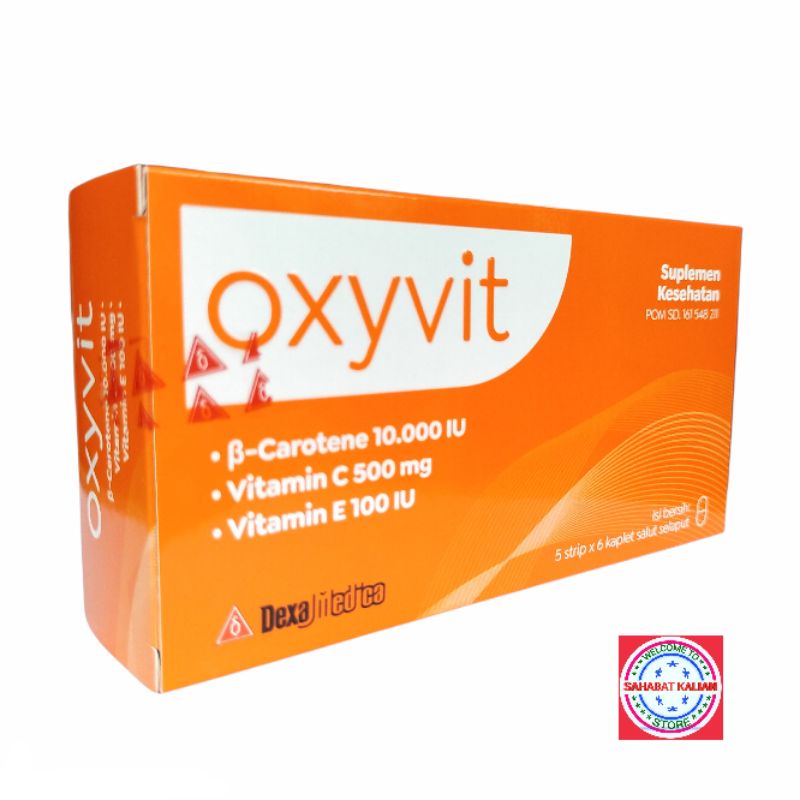 OXYVIT CAPLET SUPLEMEN KESEHATAN ISI 30