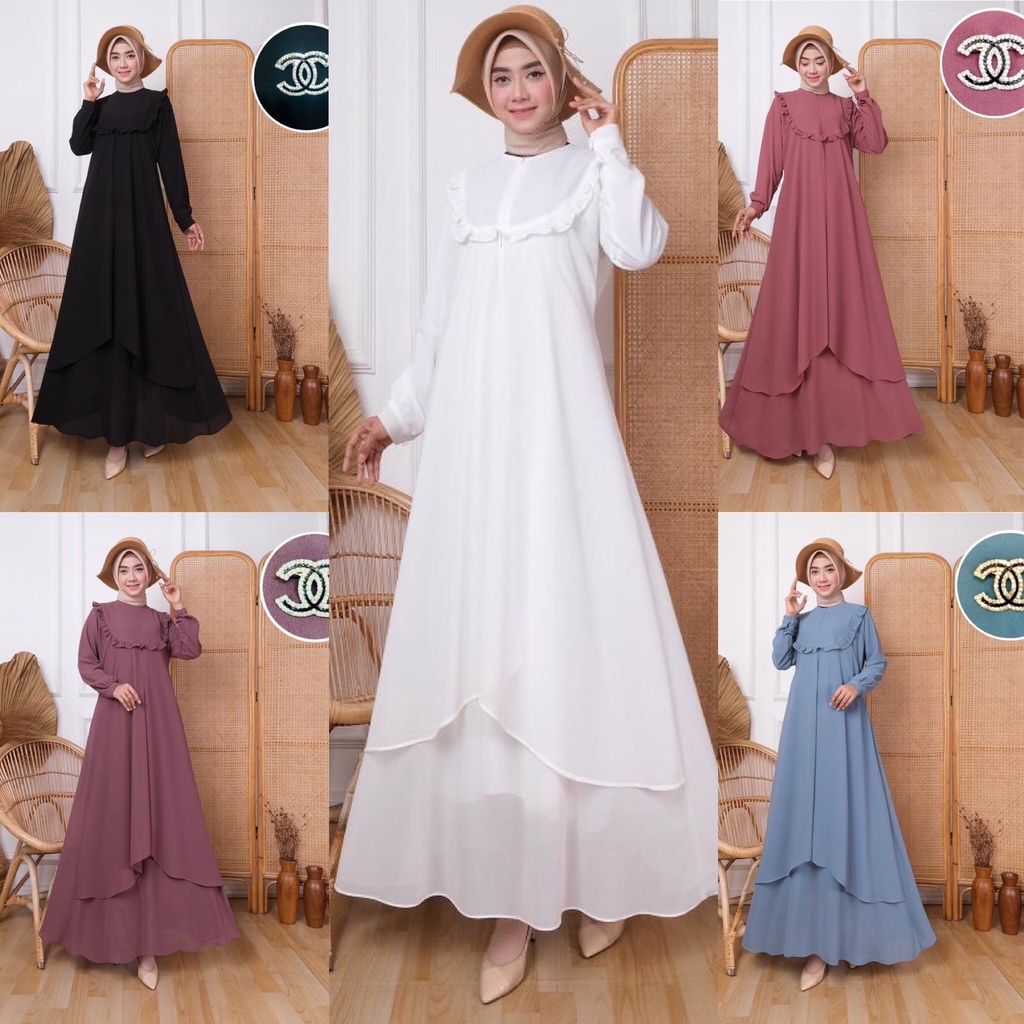 ERA.ID X Nura Collection- Pakaian Wanita - Baju Muslim & Jumpsuit - Baju Gamis Wanita Model Terbaru 