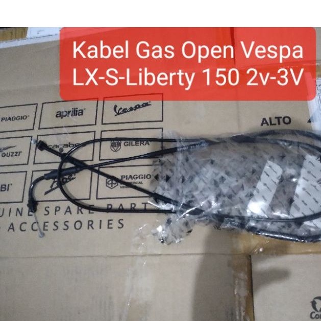 Kabel Gas - Tali Gas Open Vespa Lx - S - Liberty 2V 3v