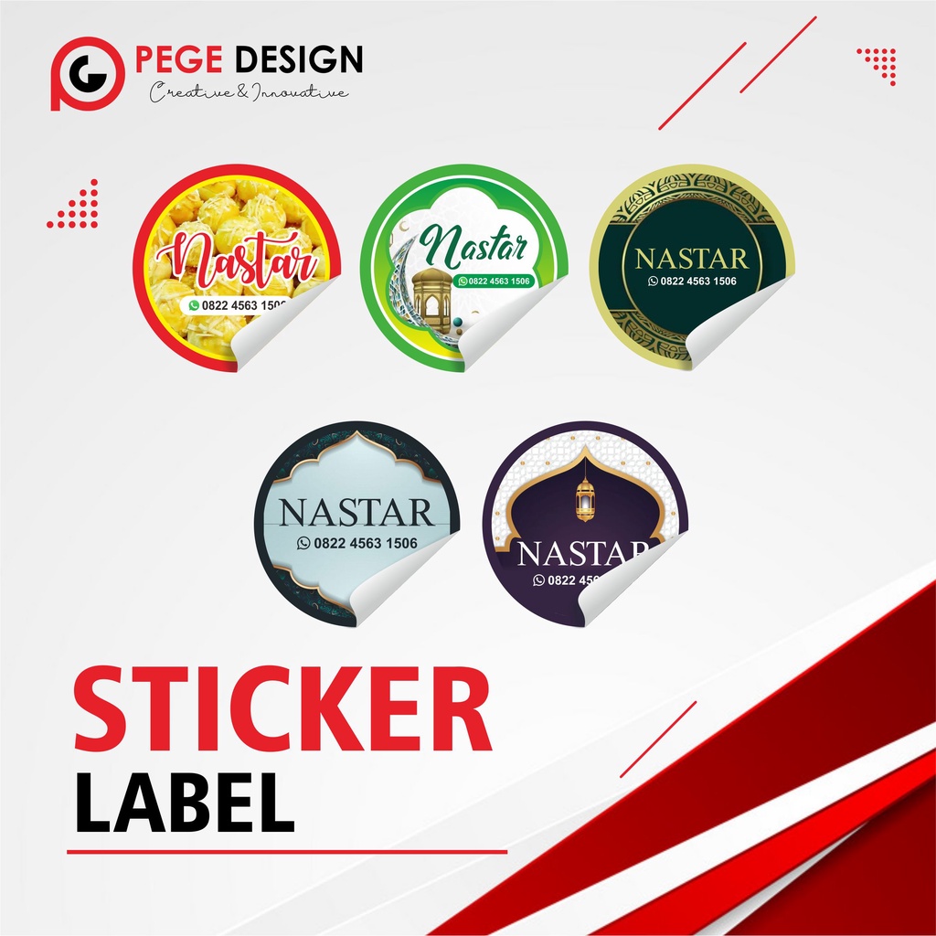 STIKER KUE LEBARAN//JAJAN LEBARAN//STIKER TOPLES LEBARAN//